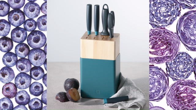 Amazon.com: ZWILLING Now S 6-pc Knife Block Set - Granada Orange